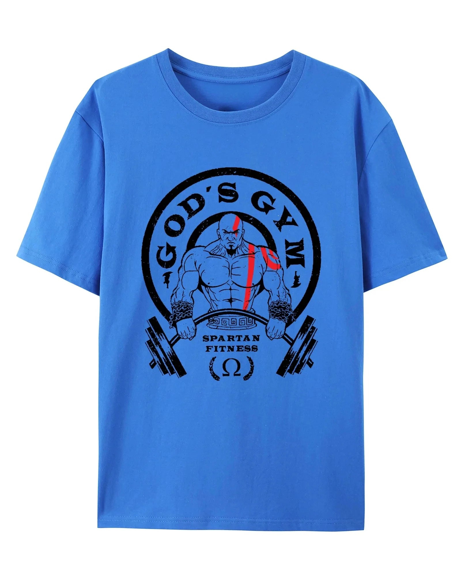 GOD'S GYM Fitness Training Gym Leisure T-Shirt Men's and Women's Luxury Brand - Sun Studio