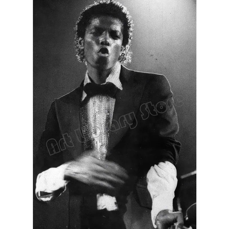 Michael 2026 Movie Biopic Michael-Jackson Style Dance Photography Poster Canvas Painting Wall Art Pictures Home Decor Gift - Sun Studio