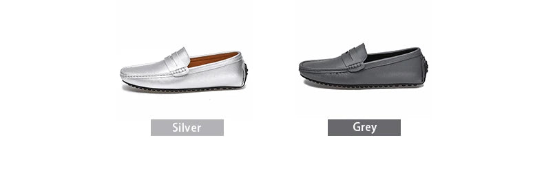 DEKABR Loafers Shoes Men Fashion Shoes New Spring Comfy Men's Flats Moccasins Classic Original Leather Men Casual Shoes - Sun Studio