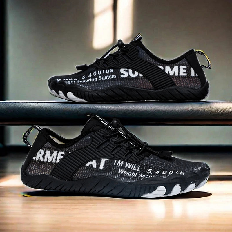 Men's and Women's Non-Slip Beach Shoes, Anti-Cut Water Shoes, Quick-Drying Water Shoes, Swimming and River-Tracing Shoes, Outdoor Climbing, Jump Rope, Mountaineering, Fitness and Sports Training Shoes - Sun Studio