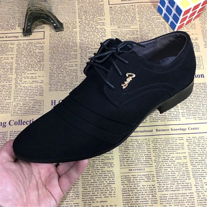 New Classic Shoes Men Leather Original Formal Oxford Shoes for Men Dress Shoes Men Wedding Dress Office Shoe Zapatos De Hombre - Sun Studio
