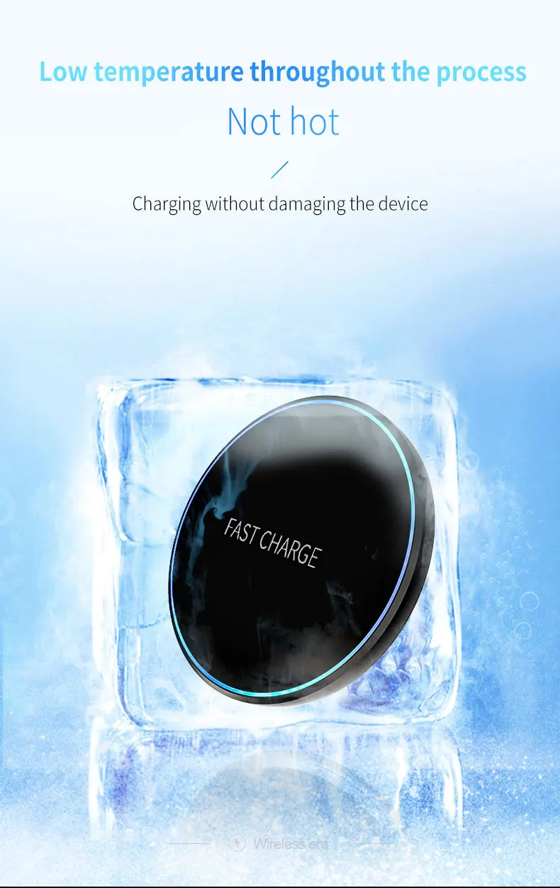 Wireless Charger For PHONE \PAD\WATCH \EarphonesInduction Fast Charging Pad Dock Station - Sun Studio
