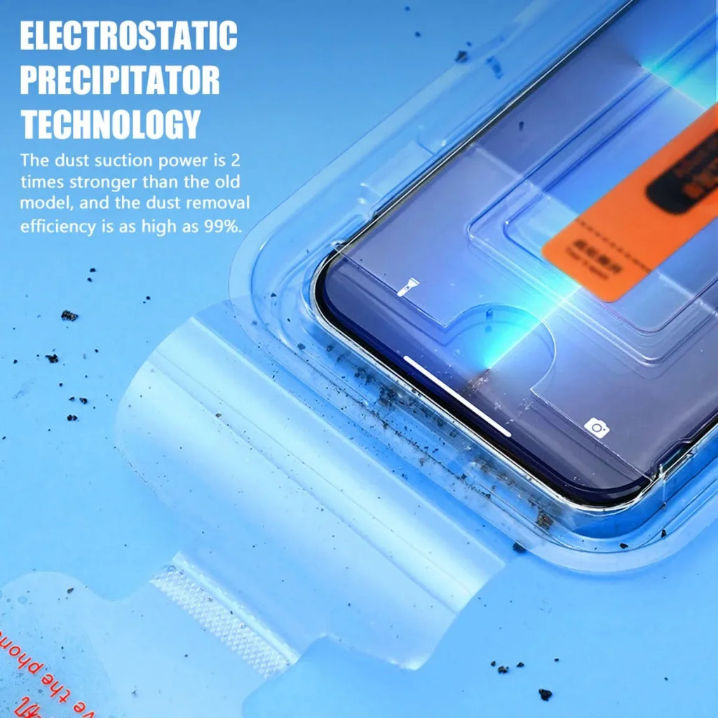 2Pcs One-click Dust free Tempered Glass For Realme GT 7 7T C75 C71 C73 C75X 14T 14 14X Easy Install Screen Protector Film - Sun Studio