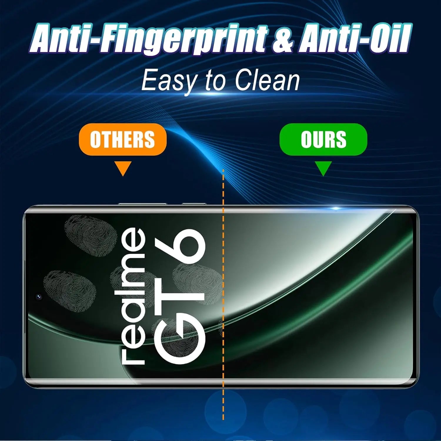 3D Curved 9H Tempered Glass For Realme GT 6 GT 7 Pro Screen Protector Full 9H Clear Protective Film for Realme GT6 6T Neo6 SE - Sun Studio