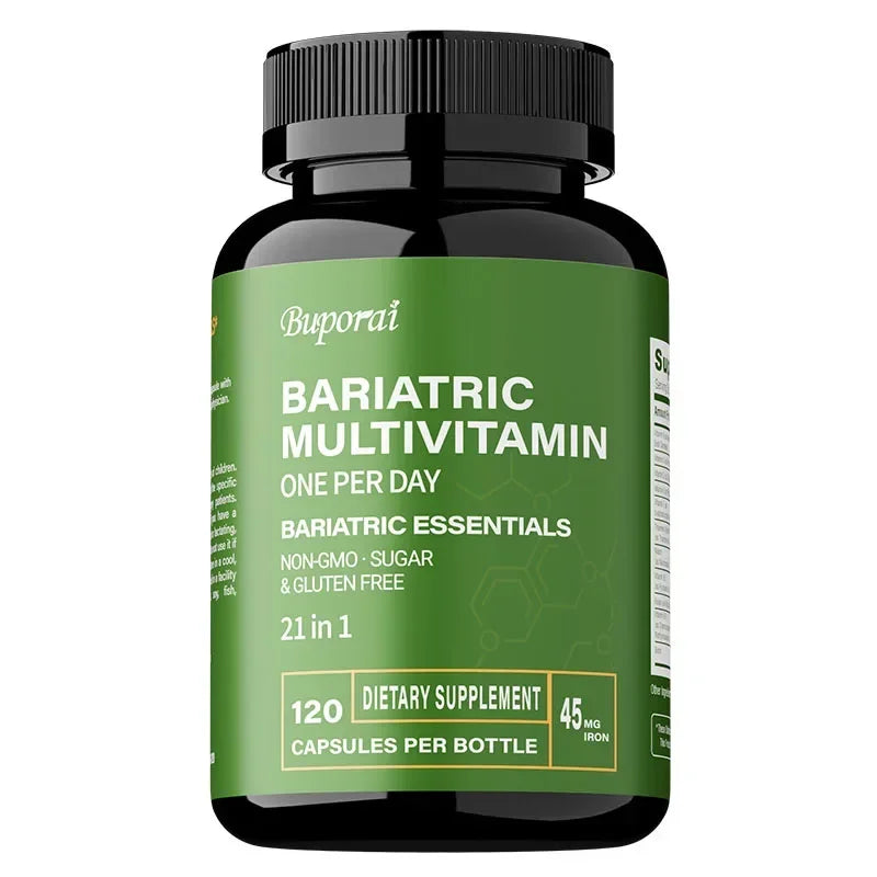 Bariatric Multivitamin Supplement - Helps Improve Joint Flexibility, Maintaining Energy Levels, Promote Bone and Overall Health - Sun Studio