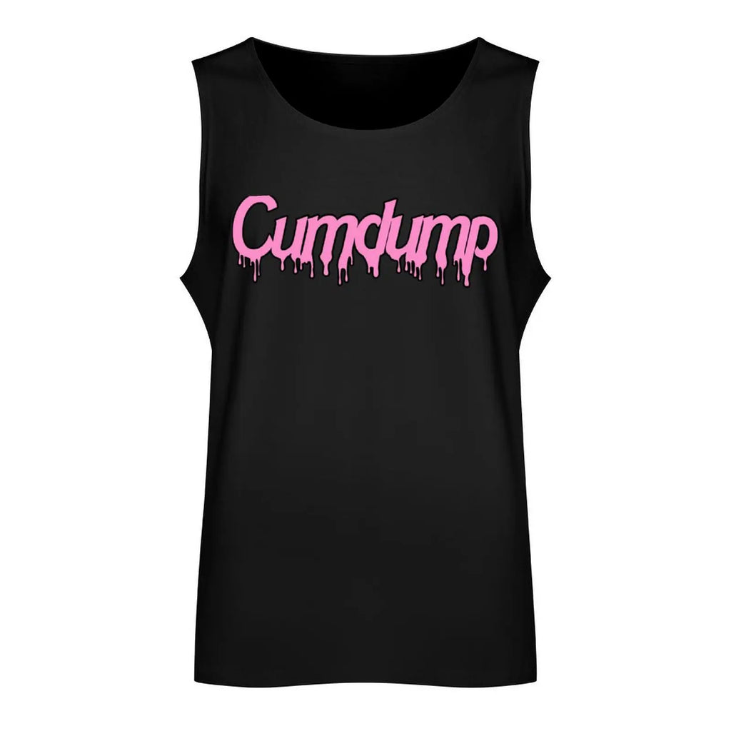 Cumdump Tank Top gym accessories man gym t-shirts - Sun Studio