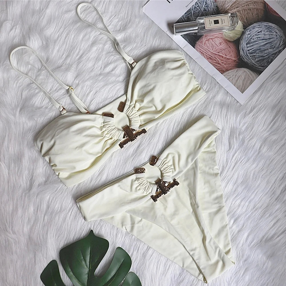 Pink Sexy Bikinis 2026 Women's Swimwear Female Swimsuit Swim Wear Bathing Suits Brazilian Girls Bikini Set Beachwear Pool Bather - Sun Studio