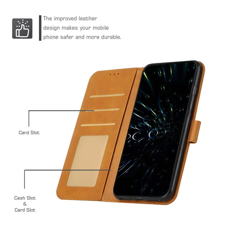 Leather Protect Phone Case For Samsung Galaxy S20 FE S20+ Ultra S 20 Plus S20Plus 5G Magnetic Cases Flip Wallet Cover Book Coque - Sun Studio