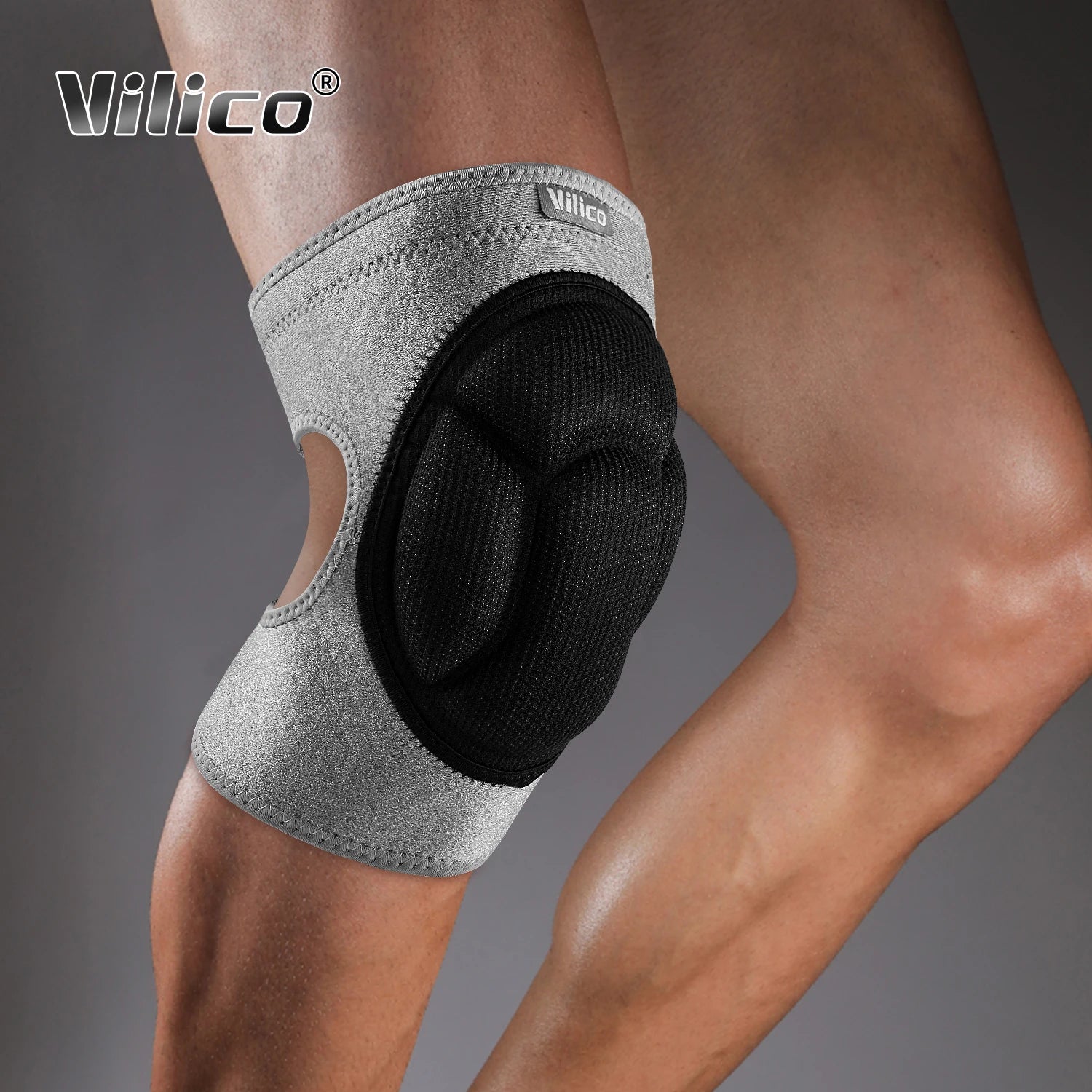 1pcs Sports Anti-collision Sponge Anti-fall Knee Pads Football Basketball Fitness Roller Skating Protective Gear Anti-fall - Sun Studio