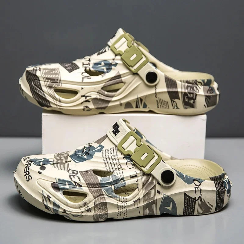 Herren Sommer Outdoor Sportliche Dicke Sandalen Große Größe 46 Kopf-zu-Fuß Doppelzweck Strand Schuhe Bequeme Trageerfahrung