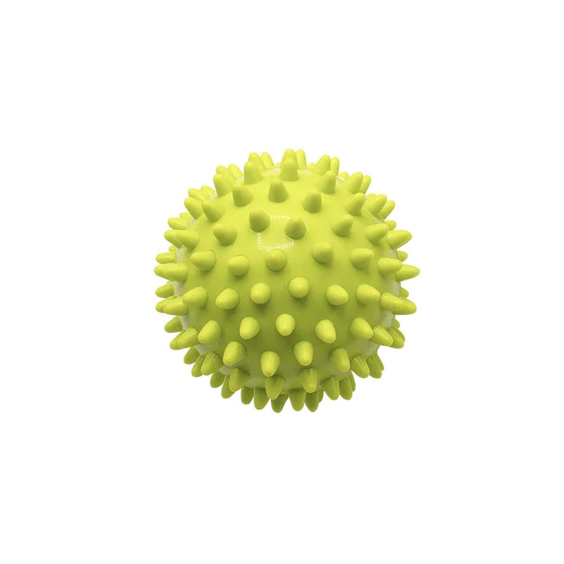 9cm PVC Spiky Massage Yoga Ball Trigger Point Sport Fitness Hand Foot Pain Stress Relief Muscle Relax Unisex Stab Massage Ball - Sun Studio