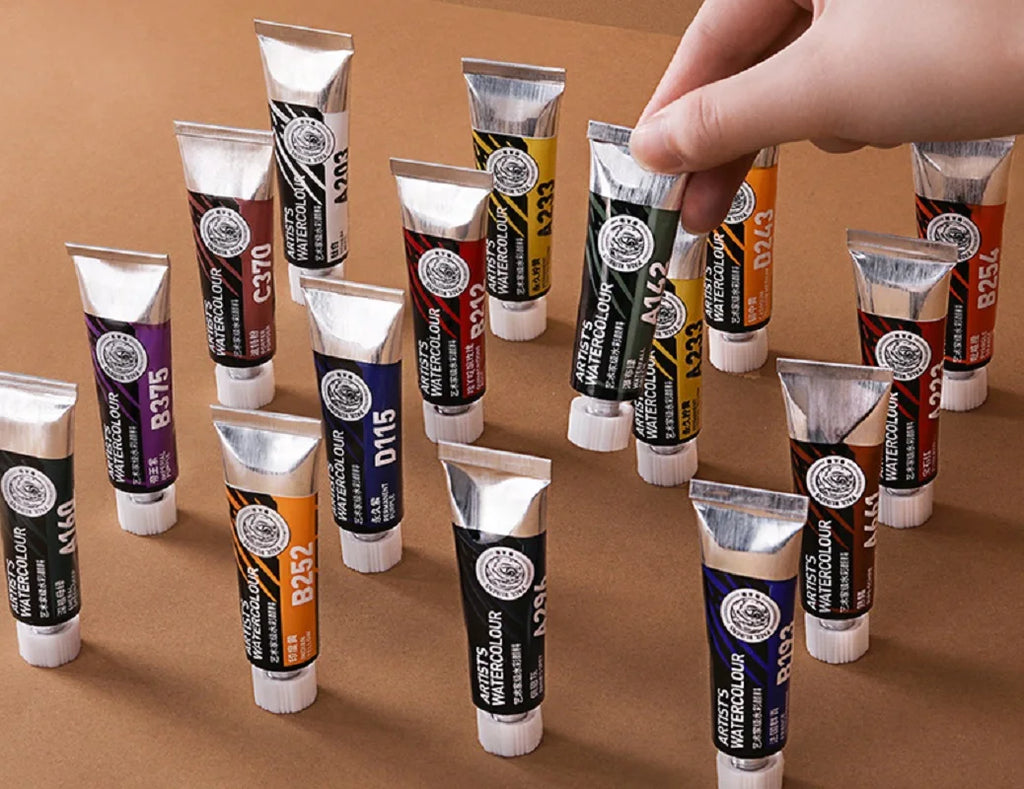 PALU Rubens Master Watercolor Pigment 15ml Tube Artist Professional Acuarela paint  Portable Student Painting Art Supplies 2024 - Sun Studio