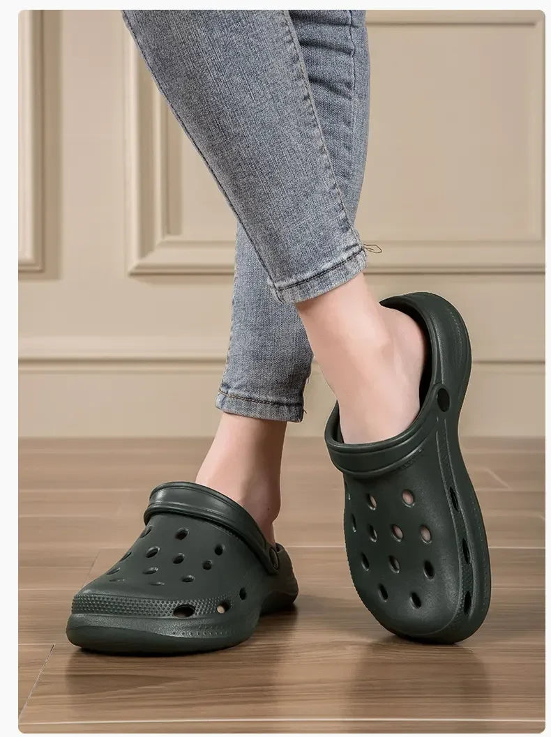2026 Sommer Herren Clogs Sandalen Herren und Damen Freizeit Hausschuhe Strand Slides Haus Garten Schuhe Outdoor Sandalen Plus Größe 46 47 48