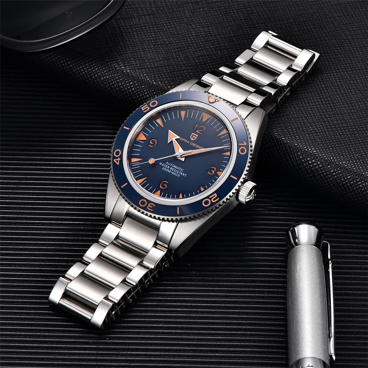 2026 New PAGANI Design 41mm Men's Automatic Mechanical Watch Classic Retro 200m Waterproof Business Sports Watches Reloj Hombre - Sun Studio