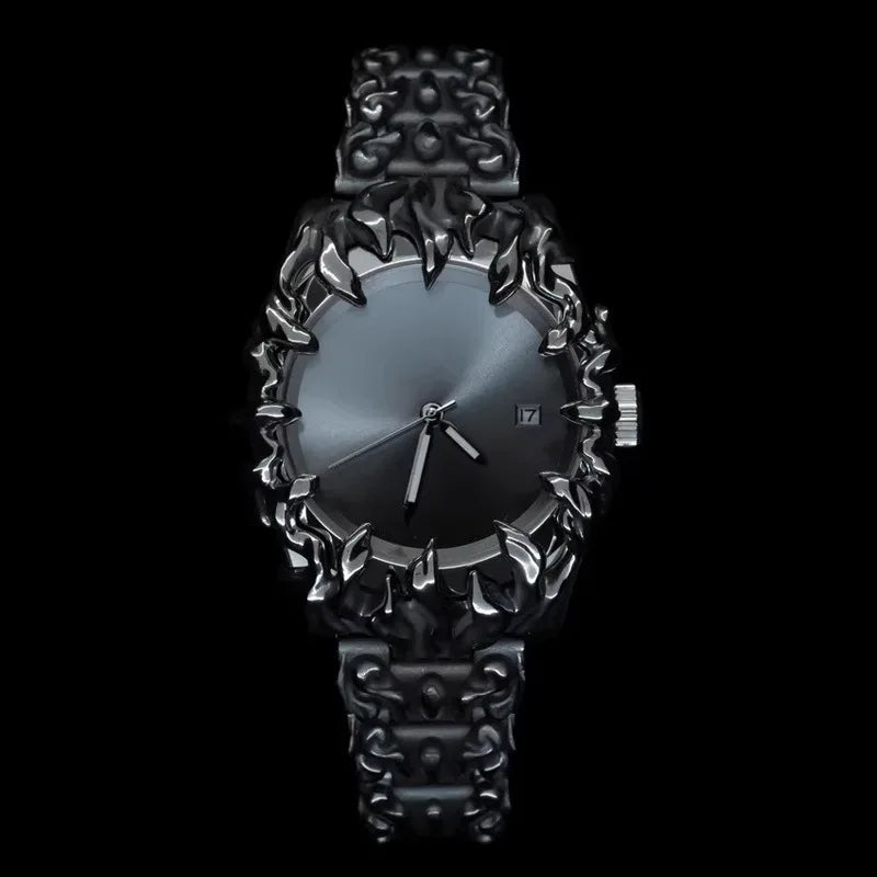 fashion heterosexual claw watch alabaster style retro Y2K European American watches special shaped advanced ins niche watches - Sun Studio