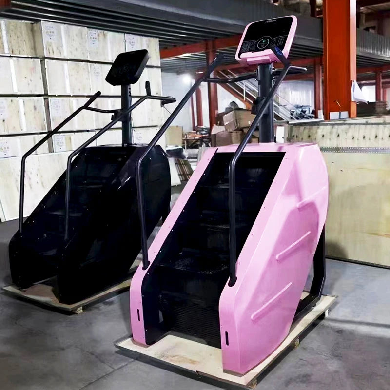 Fitness Stair Master Pink Electric Stair Climber Machine Commercial Gym Equipment Body Exercise Stair Stepper - Sun Studio