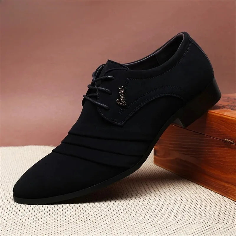 New Classic Shoes Men Leather Original Formal Oxford Shoes for Men Dress Shoes Men Wedding Dress Office Shoe Zapatos De Hombre - Sun Studio