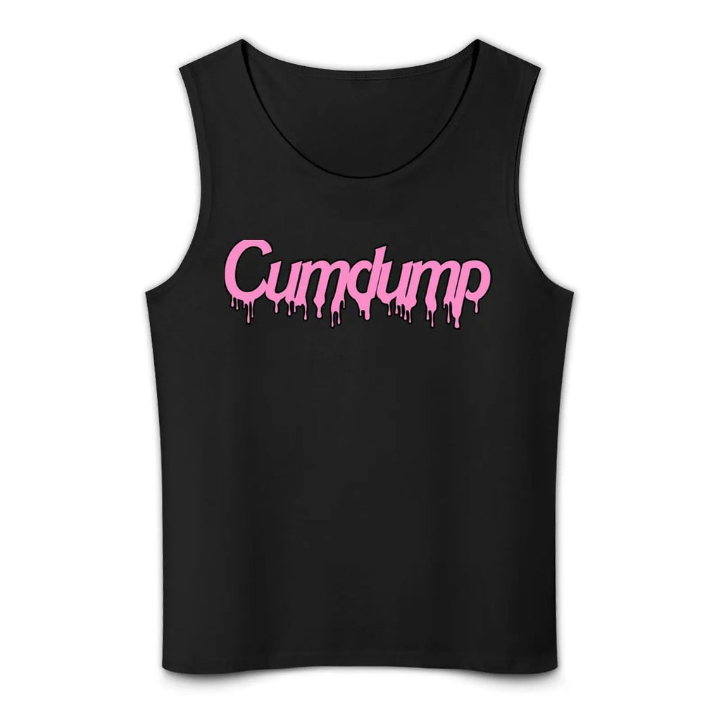 Cumdump Tank Top gym accessories man gym t-shirts - Sun Studio