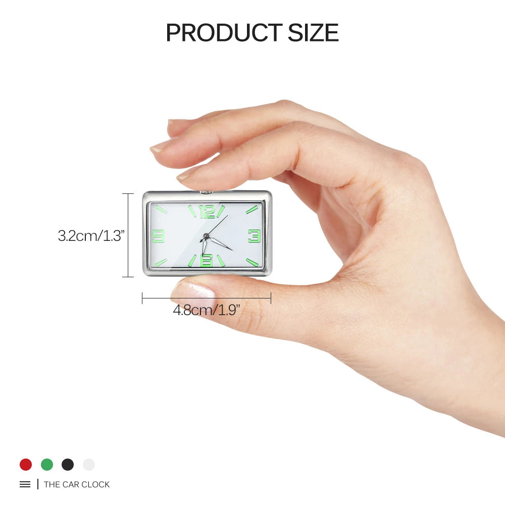 Automobile Quartz Clocks Watch Car Decoration Ornaments Vehicle Zinc Alloy Material Fashion Premium Auto Fashion Watches - Sun Studio