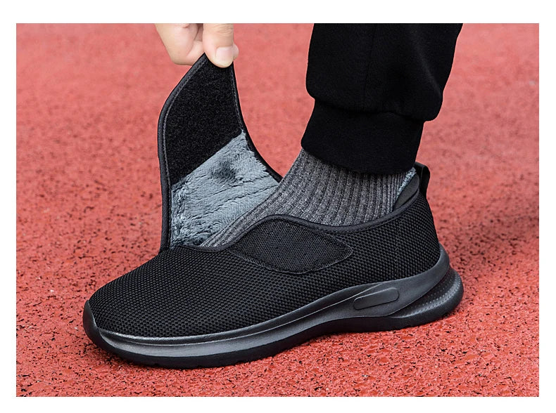 Winter Damen Orthopädie Breite Füße Geschwollene Gehen Freizeit Schuhe Daumen Eversion Anpassung Weich Bequem Diabetiker Herren Schuhe