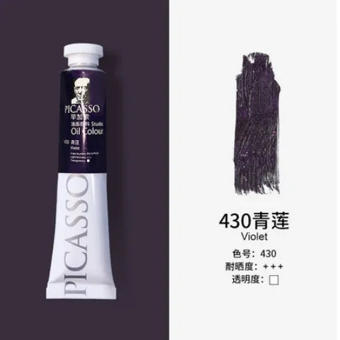 50/170ML Oil Painting Pigment for Beginners and Students Majoring In Fine Art Painting Creation Light-resistant Delicate Pigment - Sun Studio