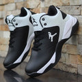 Marke Professionelle Herren Weiße Rote Blaue Basketballschuhe Basketball Sneakers Rutschfest Hochschaft Paar Herren Basketballstiefel