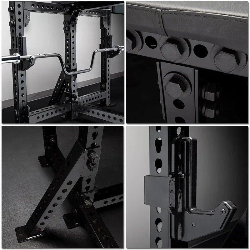 Fitness Equipment Strength Row Bench Arm Hard Pull Gym Trainer Rowing Benches Lying Barbell Row - Sun Studio