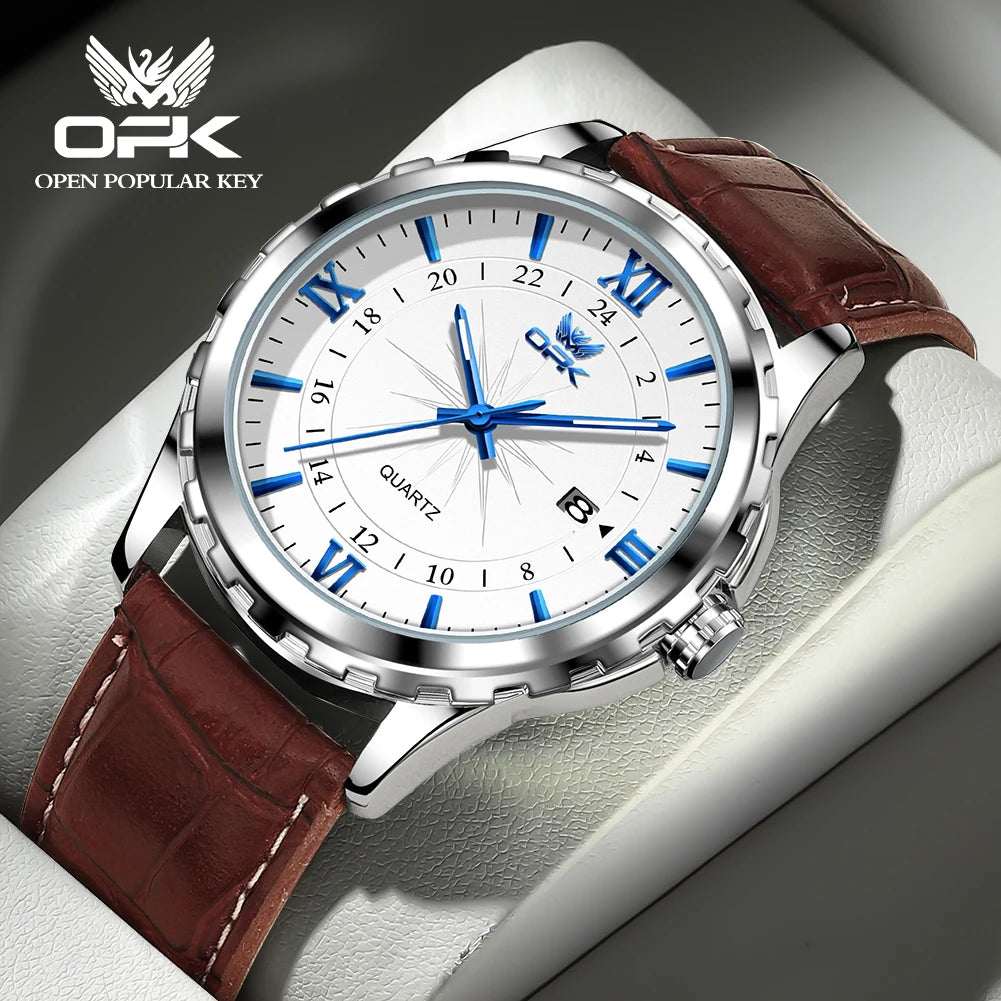 OPK Brand Men's Watches Stainless steel Roman Scale 6003 - Sun Studio