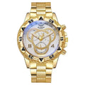 Luxury Large Dial Men Business Watches Fashion Male Analog Quartz Wristwatch Reloj Hombre - Sun Studio