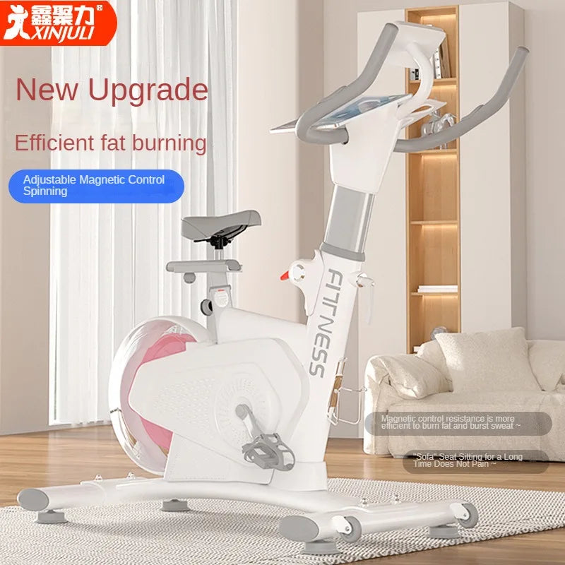 Indoor Cycling Fitness Equipment Mute Fat Burning Spinning Bikes With Commercial Dynamic Car Magnetic Control - Sun Studio