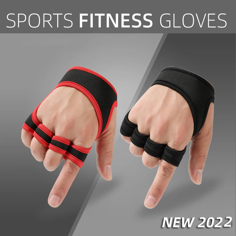 Gym Gloves for Men Women Fitness Weight Lifting Wristband Gloves Body Building Training Sports Exercise Cycling Glove Shockproof - Sun Studio