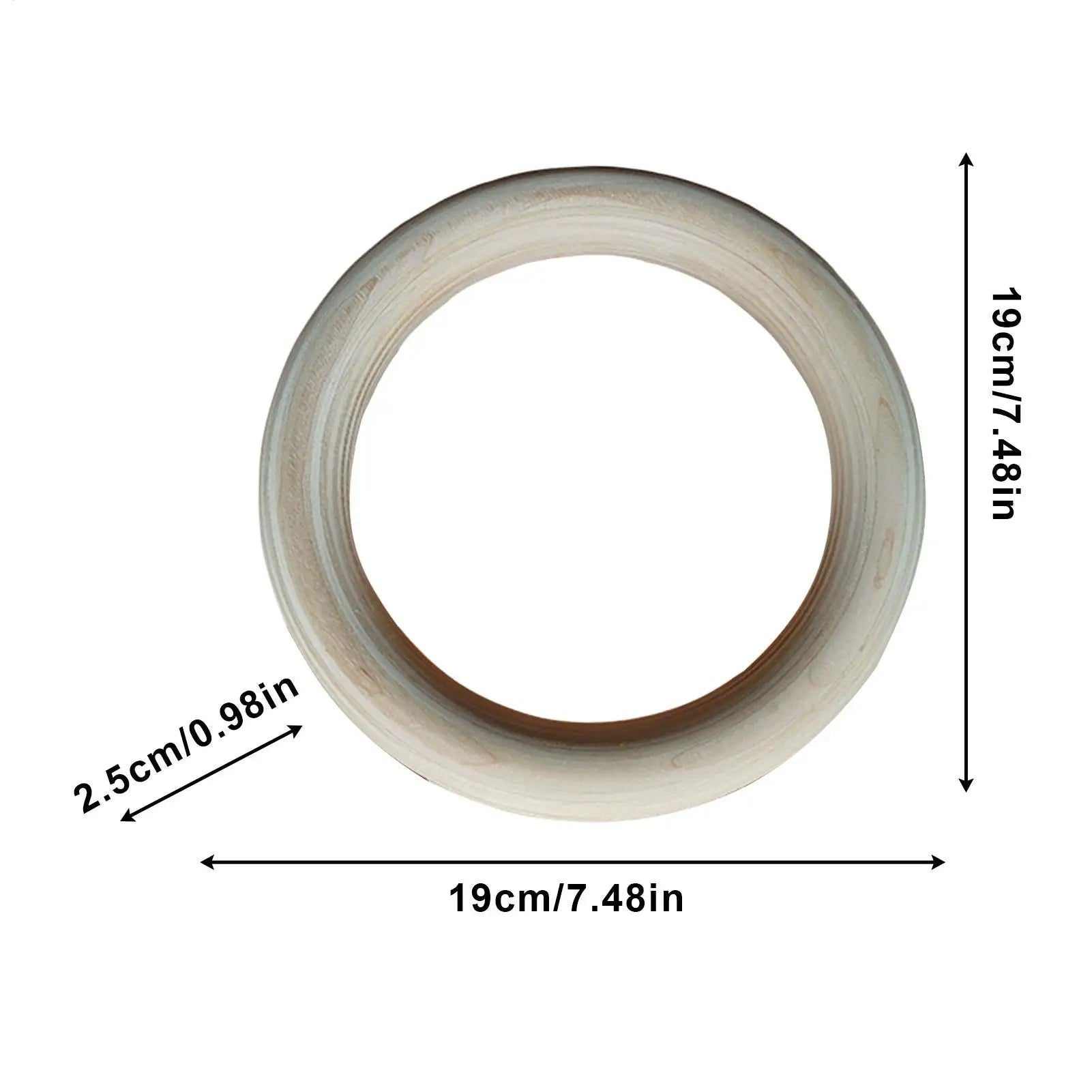 Rings Gymnastics 2 Pieces Calisthenics Grips Equipment Fitness Training Rings For Home Gym Fitness Exercise Playground Indoor - Sun Studio