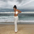 Sexy Bikini Swimsuit with Skirt Bandage Swimwear Women Brazilian Bikini 3 Pcs Bathing Suit A Line Skirt Summer Female - Sun Studio