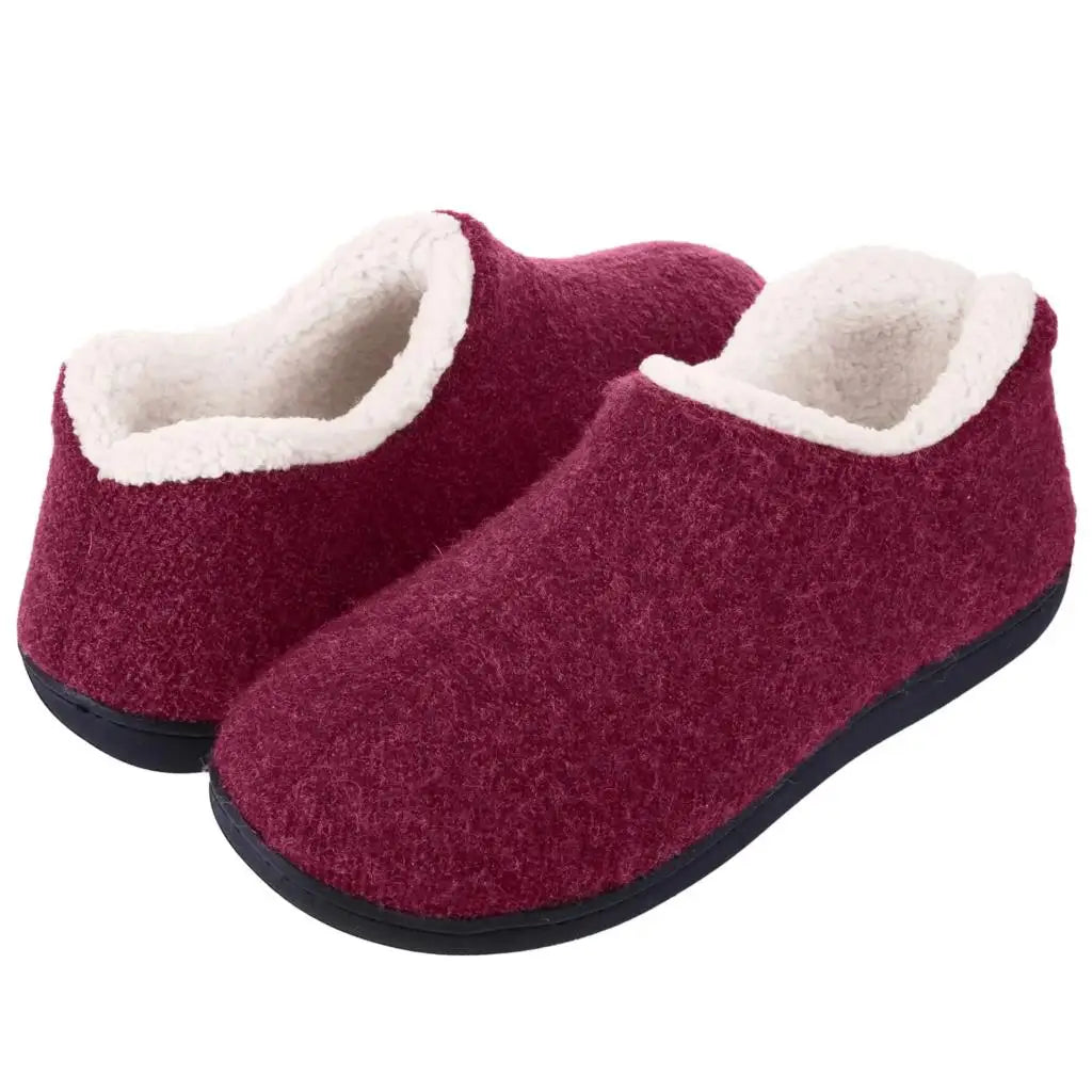 Asgard Winter Cotton Slippers For Men Outdoor Non-slip Warm Slippers Indoor Memory Foam Home Slippers Fashion Casual Furry Shoes - Sun Studio