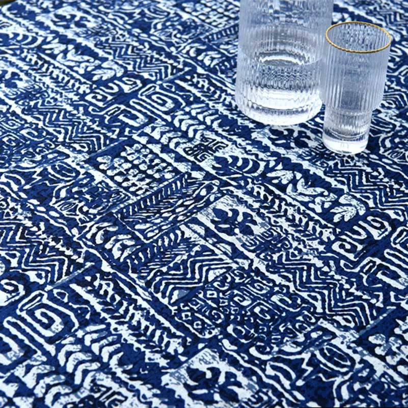 Bohemian Stoff Ethnisch Vintage Retro Boho Bedruckte Baumwolle Leinen Wohnkultur Polstertextil