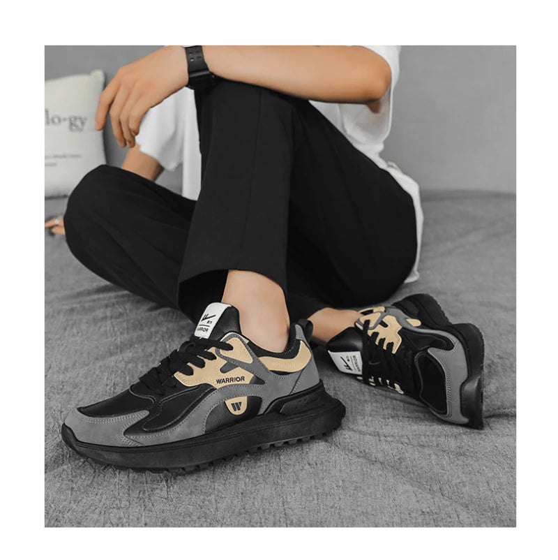 Bequeme und Atmungsaktive Sportschuhe für Herren Neue Frühling und Herbst Stil Ins Trendy Freizeit Hongkong Stil Laufen Reisen
