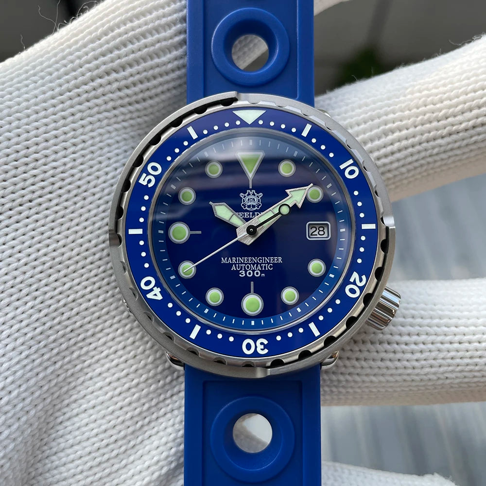 STEELDIVE SD1975 Luxus Automatikuhren Herren Taucheruhr 30Bar Wasserdicht Leuchtende Uhr Saphirglas Mechanische Armbanduhr