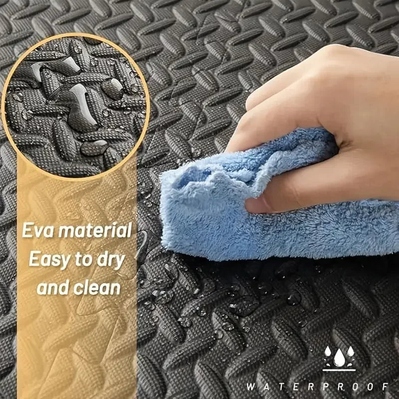 8/16 Pcs Foam Fitness Non Slip Yoga Mat Fitness Floor Tile Protection Pad Fitness Equipment Mat Suitable for Indoor Fitness - Sun Studio
