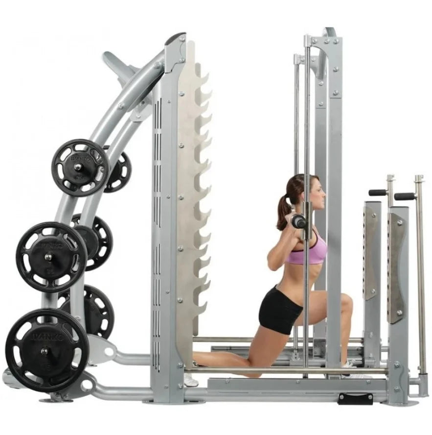 Commercial Gym Equipment Multi Functional Plate Loaded Squat Power Rack Dual Action Smith Machine - Sun Studio