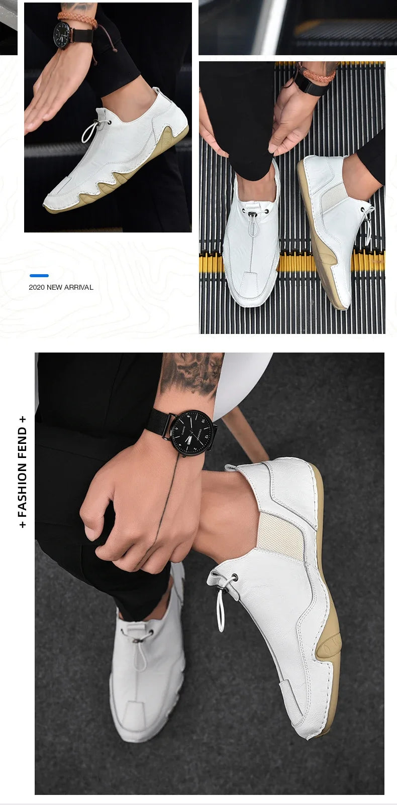 Size 38-47 Men Sneakers Leisure Comfortable Walking Genuine Leather Shoes Sports Outdoor Footwear Loafers Male Trainers 2021 - Sun Studio