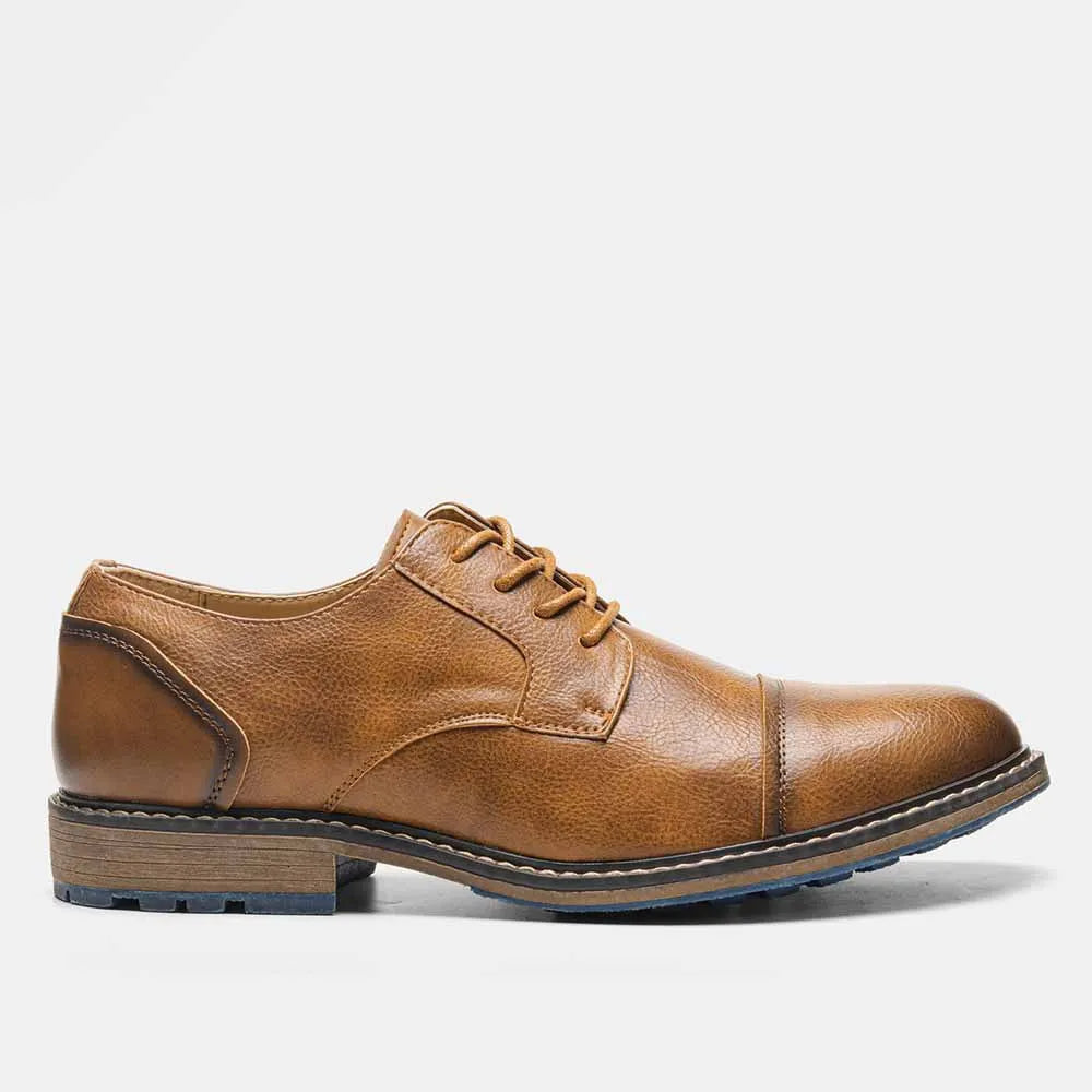Business Herren Lederschuhe Europäisch Amerikanisch Lässige Herren Lederschuhe Retro Trend Herren Schuhe Große Größe Lederschuhe für Männer