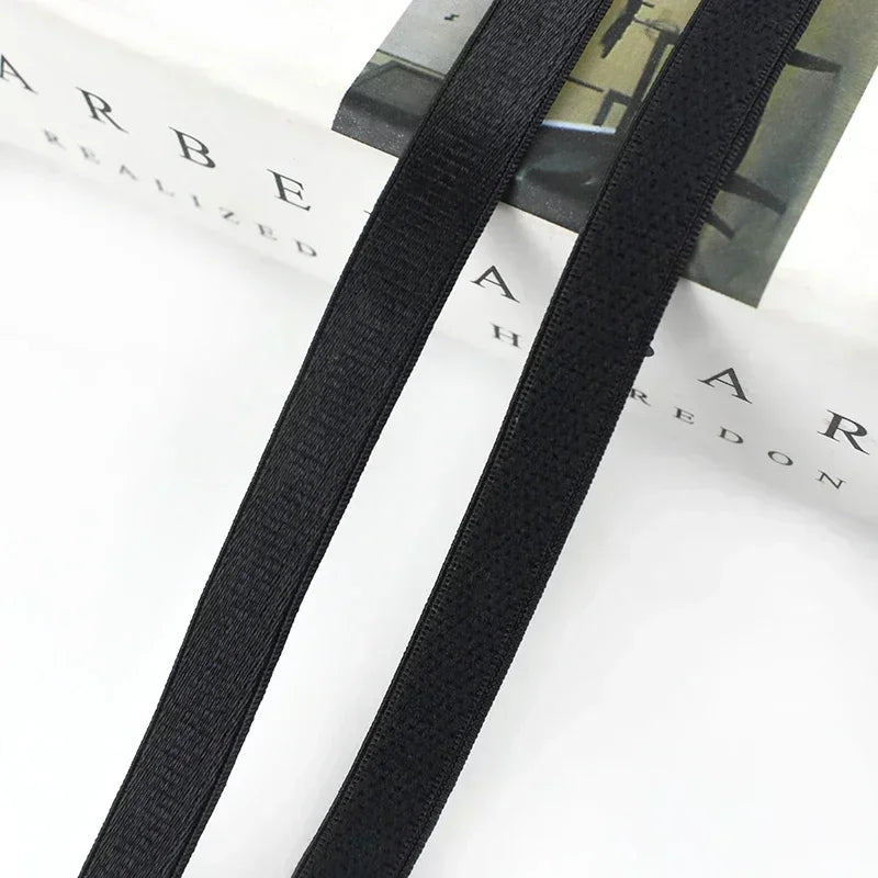 5/10/20Meters Meetee 10mm Soft Elastic Band for Swimsuit Belts Shoulder Strap Underwear Bra Notebook Tape DIY Sewing Accessories - Sun Studio