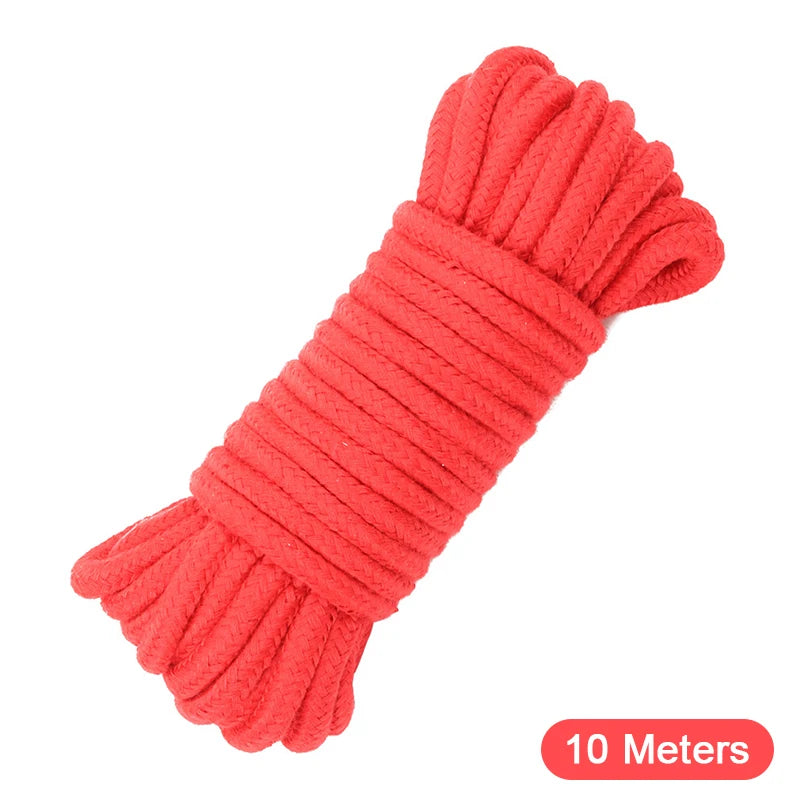 For Men Women Fetish Bdsm Slave Role Play Binder Restraint Touch Tie Up Fun Exotic Shibari Accessory Of Handcuffs Bondage Rope - Sun Studio
