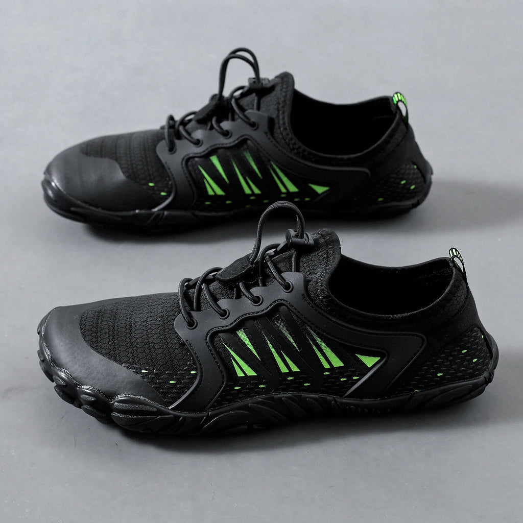 Wide Barefoot Shoes for Womens Mens Outdoor Running Zero Drop Casual Sneaker Minimalist Shoes - Sun Studio