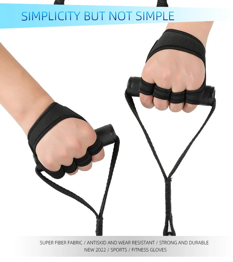 Gym Gloves for Men Women Fitness Weight Lifting Wristband Gloves Body Building Training Sports Exercise Cycling Glove Shockproof - Sun Studio