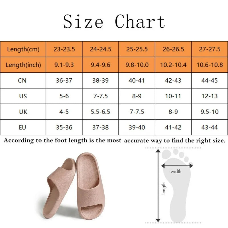 Summer NEW Slippers For Men Women Eva Soft Bottom Slippers Indoor House Slides Flat Sandals Outdoor Beach Shoes Man Flip Flops - Sun Studio
