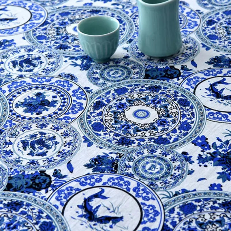 Bohemian Stoff Ethnisch Vintage Retro Boho Bedruckte Baumwolle Leinen Wohnkultur Polstertextil