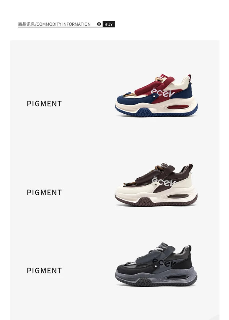New Youth Thick Bottom Casual Sneakers Korean Edition Men's Versatile Breathable Running Shoes High Quality Zapatos para hombres - Sun Studio
