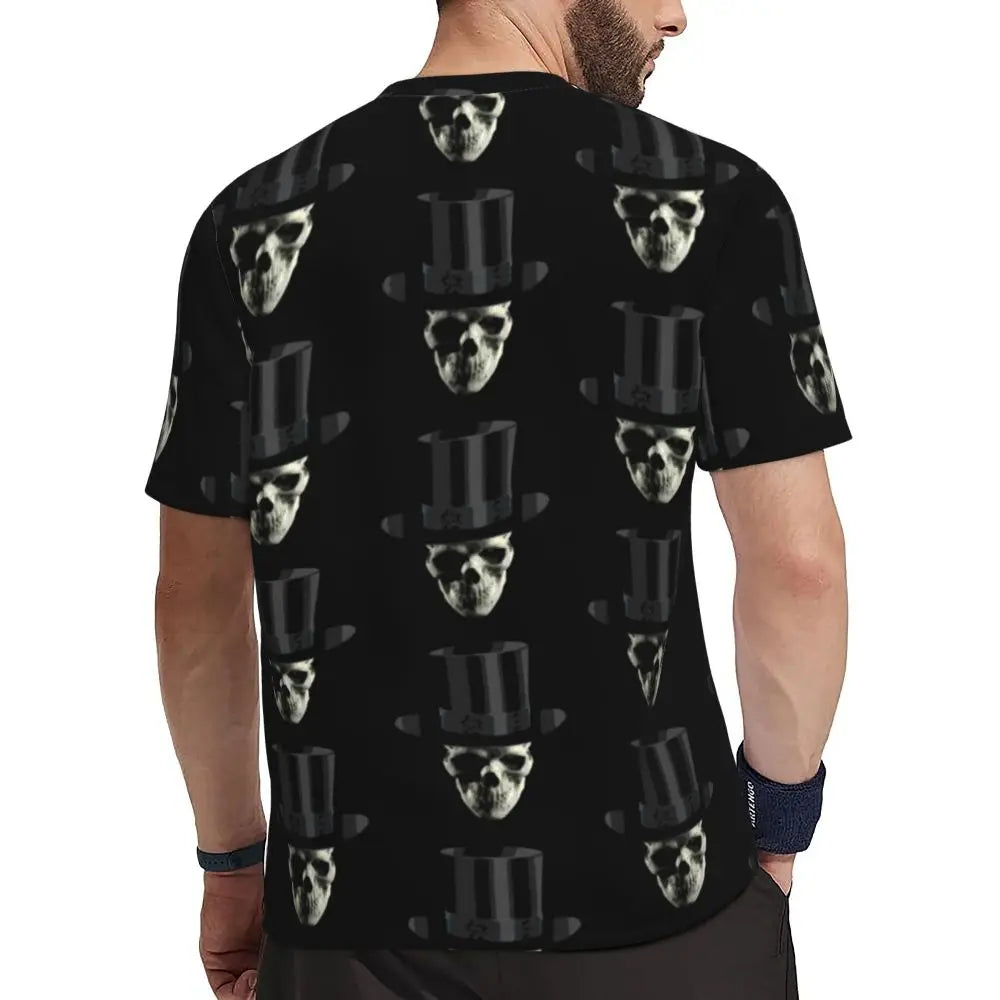 Gym T Shirt For Men Steampunk Design T-Shirts Fashion Wonderful Clockwork Vintage Summer Tees O Neck Streetwear Design Tops
