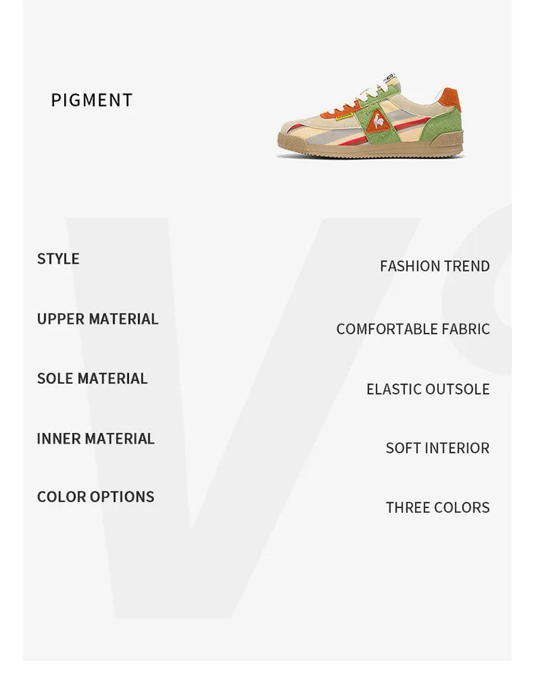 Mens Classic Running Shoes Lace Up Soft Sole Walking Shoes Breathable Flat Fashion 2026 Spring Autumn Tennis Casual Sports Shoes - Sun Studio